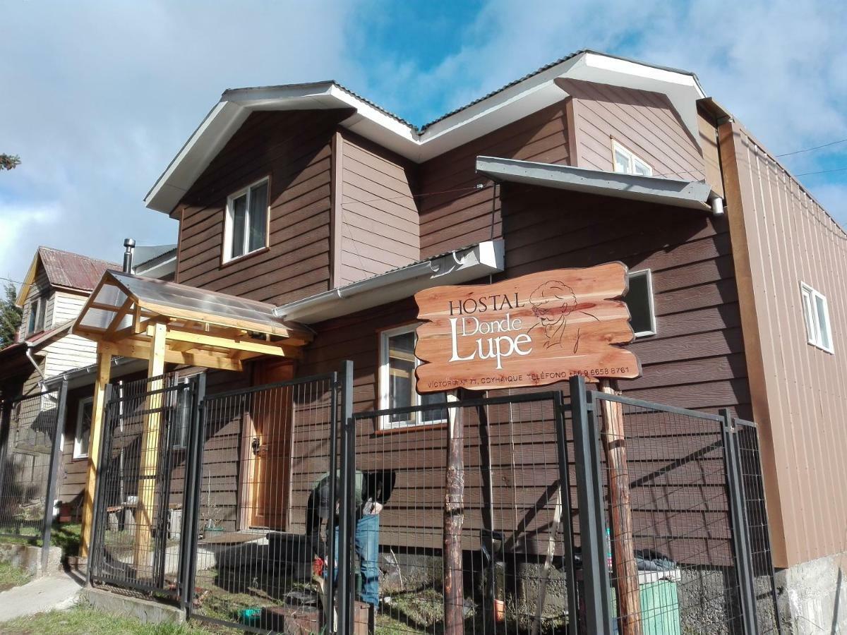 Donde Lupe Hotel Coyhaique Eksteriør billede